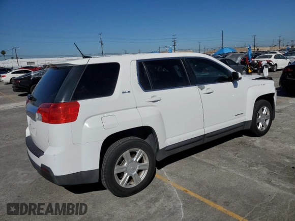 2014 GMC Terrain SLE with VIN 2GKALMEK4E6110663, listed as a Copart auction lot 61054615 with 91,175 mi miles and Salvage title. Bid and sale history available at DreamBid. Image 3.