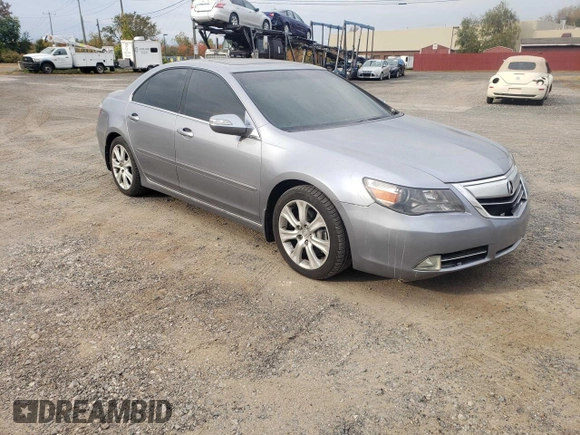 2011 Acura RL Technology with VIN JH4KB2F61BC000552, listed as a Copart auction lot 76321544 with 156,487 mi miles and Salvage Title. Bid and sale history available at DreamBid. Image 1.