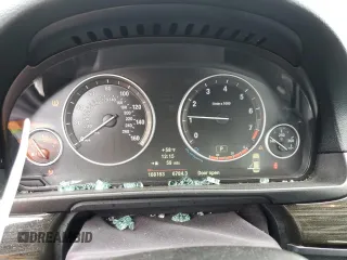 2013 BMW 5 Series 535i with VIN WBAFR7C50DC826588, listed as a Copart auction lot 43291135 with 108,163 mi miles and Salvage Title. Bid and sale history available at DreamBid. Image 9.