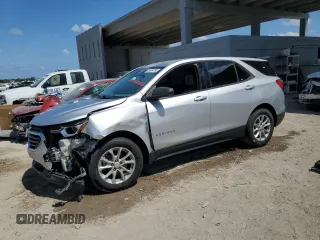 2019 Chevrolet Equinox LS z VIN 3GNAXHEV6KS641403, wystawiony jako Copart lot #54674755 z przebiegiem 140 645 mil mil oraz Szkoda całkowita • Salvage title. Historia ofert i sprzedaży dostępna na DreamBid. Obrazek 1.