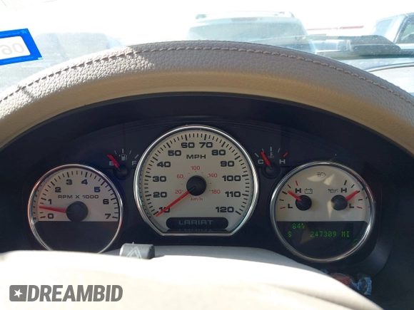 2005 Ford F-150 XLT с VIN 1FTPX12555NA33112, выставлен на аукционе IAAI как лот 42489921 с пробегом 247 309 миль миль и . История ставок и продаж доступна на DreamBid. Изображение 7.