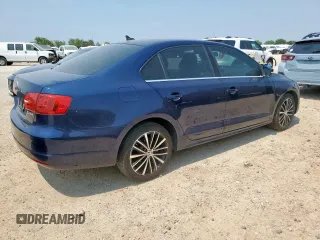 2012 Volkswagen Jetta SEL with VIN 3VWLP7AJ3CM425414, listed as a Copart auction lot 56458145 with 70,090 mi miles and Clean title. Bid and sale history available at DreamBid. Image 3.