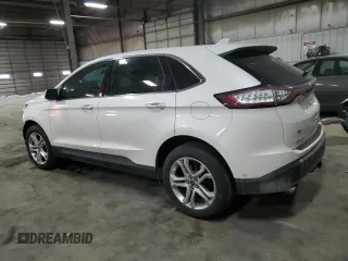 2017 Ford Edge Titanium with VIN 2FMPK4K83HBC14599, listed as a Copart auction lot 49268825 with 114,041 mi miles and Salvage Title. Bid and sale history available at carsss.com. Image 2.