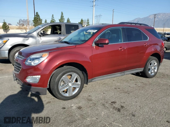 2016 Chevrolet Equinox LT z VIN 2GNALCEK2G1153251, wystawiony jako Copart lot #52212295 z przebiegiem 76 855 mil mil oraz Czysty tytuł • Clean title. Historia ofert i sprzedaży dostępna na DreamBid. Obrazek 1.