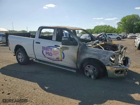 2023 Ram 2500 Tradesman with VIN 3C6UR5CJ9PG516718, listed as a Copart auction lot 56422864 with 0 mi miles and Non Repairable. Bid and sale history available at carsss.com. Image 10.