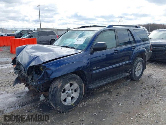2004 Toyota 4Runner SR5 with VIN JTEBU14R648016279, listed as a IAAI auction lot 41952353 with 165,699 mi miles and . Bid and sale history available at DreamBid. Image 18.