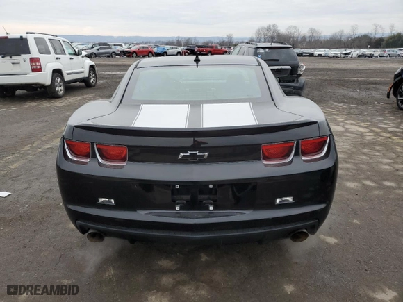 2013 Chevrolet Camaro LS with VIN 2G1FE1E30D9238052, listed as a Copart auction lot 41528105 with 167,902 mi miles and Salvage Title. Bid and sale history available at carsss.com. Image 6.