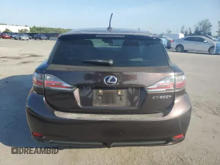2011 Lexus CT 200h with VIN JTHKD5BH5B2039413, listed as a Copart auction lot 57725925 with 169,817 mi miles and Salvage title. Bid and sale history available at DreamBid. Image 6.