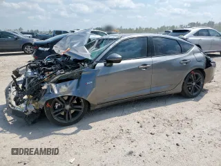2024 Acura Integra w/A-Spec Package z VIN 19UDE4H39RA029403, wystawiony jako Copart lot #59464135 z przebiegiem Nie podano mil oraz Szkoda całkowita • Salvage title. Historia ofert i sprzedaży dostępna na DreamBid. Obrazek 1.