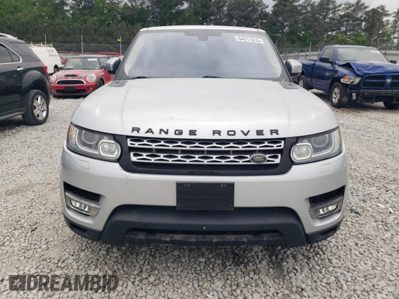 2016 Land Rover Range Rover Sport V6 Diesel HSE with VIN SALWR2KF8GA562402, listed as a Copart auction lot 54317315 with 0 mi miles and Clean Title. Bid and sale history available at carsss.com. Image 5.