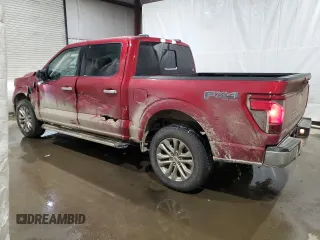 2024 Ford F-150 XLT with VIN 1FTEW3LPXRKE09347, listed as a Copart auction lot 42101375 with 2,301 mi miles and Salvage Title. Bid and sale history available at carsss.com. Image 2.