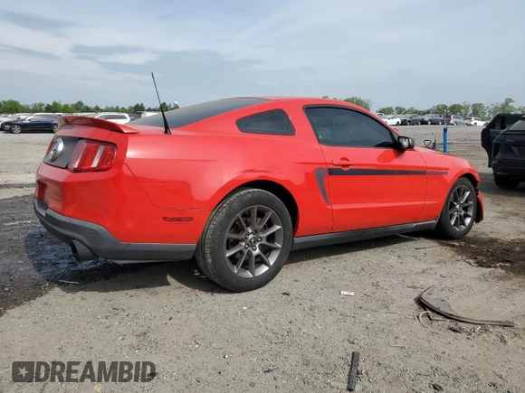 2011 Ford Mustang V6 with VIN 1ZVBP8AM4B5130810, listed as a Copart auction lot 54704645 with 186,024 mi miles and Salvage title. Bid and sale history available at DreamBid. Image 3.
