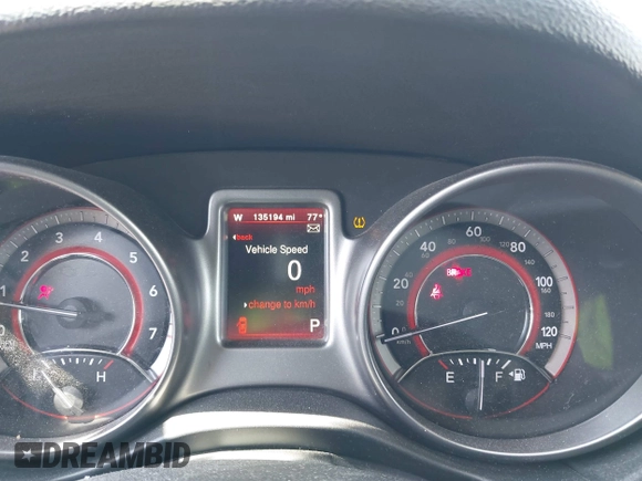 2017 Dodge Journey Crossroad Plus with VIN 3C4PDDGG9HT553449, listed as a IAAI auction lot 42438811 with 135,194 mi miles and . Bid and sale history available at DreamBid. Image 7.