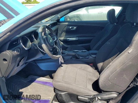 2017 Ford Mustang V6 with VIN 1FA6P8AM2H5209900, listed as a Copart auction lot 60493055 with 93,160 mi miles and Salvage title. Bid and sale history available at DreamBid. Image 7.