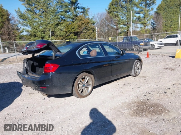 2017 BMW 3 Series 330i with VIN WBA8B9C58HK675536, listed as a IAAI auction lot 41665254 with 122,098 mi miles. Bid and sale history available at carsss.com. Image 4.