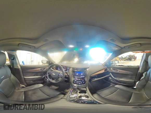 2018 Cadillac CTS Luxury AWD with VIN 1G6AX5SS1J0127341, listed as a Copart auction lot 49597034 with 48,286 mi miles and Salvage Title. Bid and sale history available at DreamBid. Image 13.