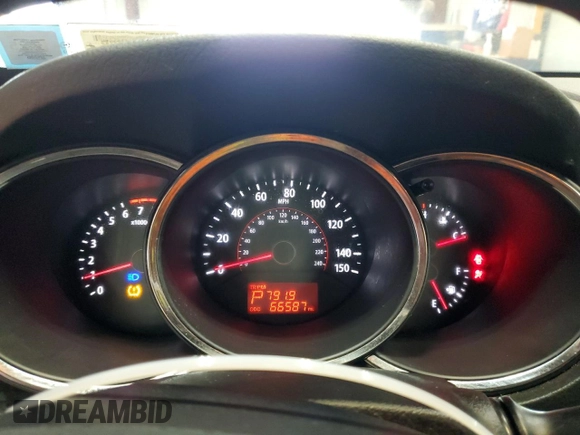 2013 Kia Sorento LX with VIN 5XYKTCA61DG422833, listed as a Copart auction lot 49278495 with 66,587 mi miles and Salvage Title. Bid and sale history available at carsss.com. Image 9.