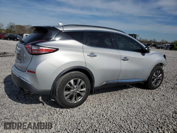 2018 Nissan Murano SV with VIN 5N1AZ2MG0JN197006, listed as a Copart auction lot 49572025 with 87,903 mi miles and Salvage Title. Bid and sale history available at DreamBid. Image 3.