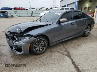 2020 BMW 3 Series M340i xDrive with VIN WBA5U9C01LFJ35013, listed as a Copart auction lot 48725565 with Not Provided miles and Clean Title. Bid and sale history available at DreamBid. Image 1.