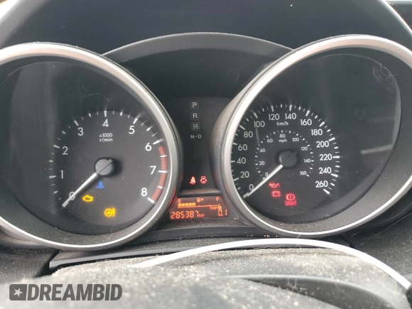 2012 Mazda 5 Touring with VIN JM1CW2CL0C0134217, listed as a Copart auction lot 51962705 with 285,387 mi miles and Clean title. Bid and sale history available at DreamBid. Image 9.