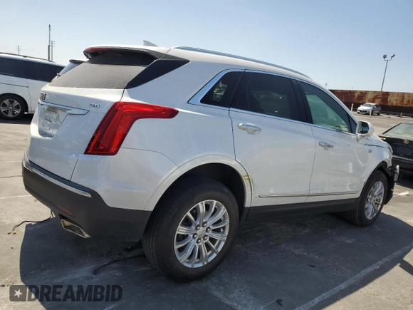 2018 Cadillac XT5 AWD with VIN 1GYKNBRS0JZ128529, listed as a Copart auction lot 62418835 with 50,051 mi miles and Salvage title. Bid and sale history available at DreamBid. Image 3.