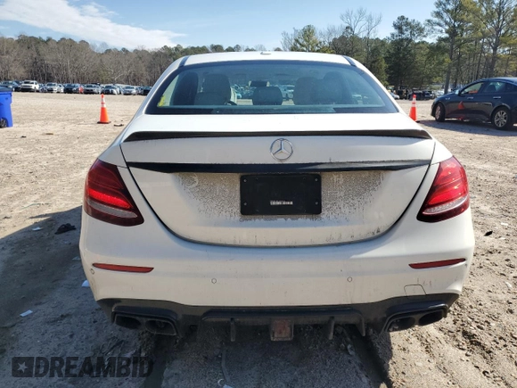 2017 Mercedes-Benz E-Class E 300 Luxury with VIN WDDZF4JB4HA098698, listed as a Copart auction lot 43629035 with 106,400 mi miles and Salvage Title. Bid and sale history available at carsss.com. Image 6.