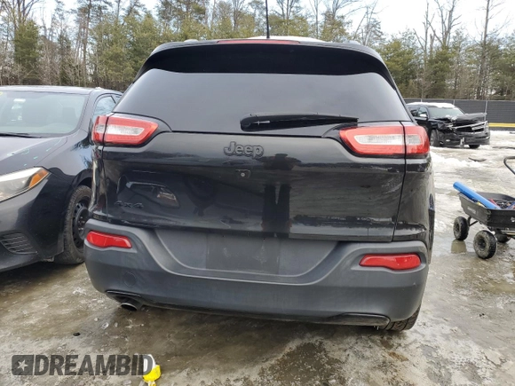 2016 Jeep Cherokee 75th Anniversary with VIN 1C4PJMCB7GW218945, listed as a Copart auction lot 41628885 with 103,604 mi miles and Salvage Title. Bid and sale history available at carsss.com. Image 6.