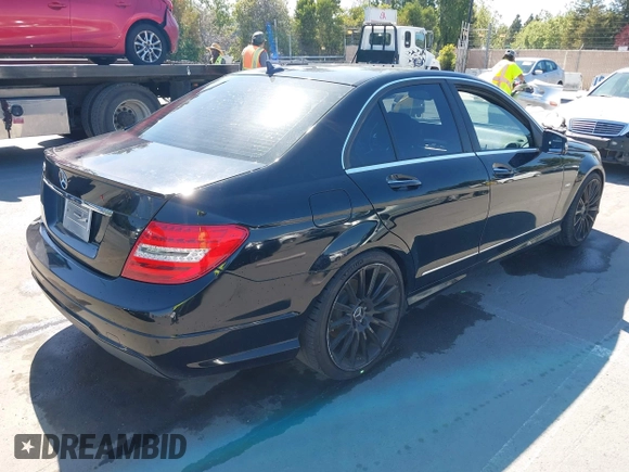 2012 Mercedes-Benz C 250 Sport with VIN WDDGF4HBXCA655040, listed as a IAAI auction lot 42238412 with 151,928 mi miles and . Bid and sale history available at DreamBid. Image 4.