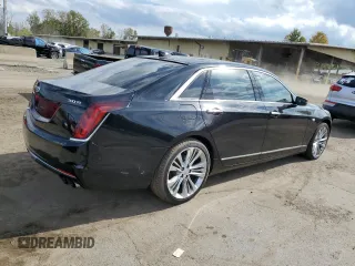 2018 Cadillac CT6 Sport AWD with VIN 1G6KP5R66JU113957, listed as a Copart auction lot 73043964 with 48,645 mi miles and Salvage title. Bid and sale history available at DreamBid. Image 3.