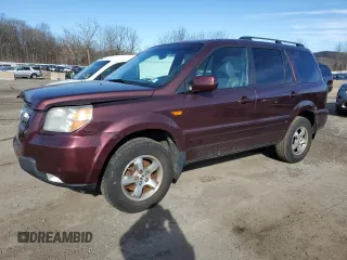 2007 Honda Pilot EX-L with VIN 2HKYF18587H501576, listed as a Copart auction lot 48553955 with 178,796 mi miles and Clean Title. Bid and sale history available at carsss.com. Image 1.