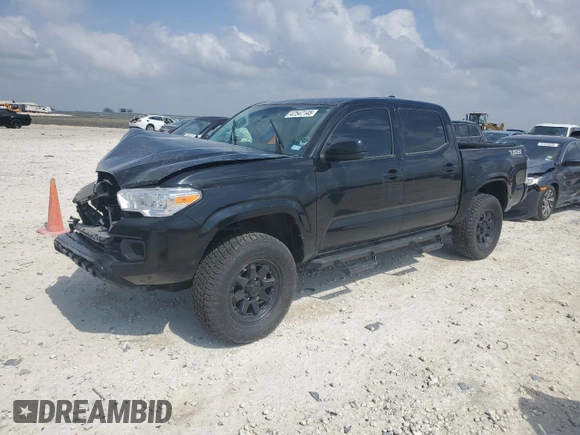 2023 Toyota Tacoma 4WD SR with VIN 3TMCZ5AN0PM636872, listed as a Copart auction lot 47547145 with 16,539 mi miles and Salvage Title. Bid and sale history available at carsss.com. Image 1.