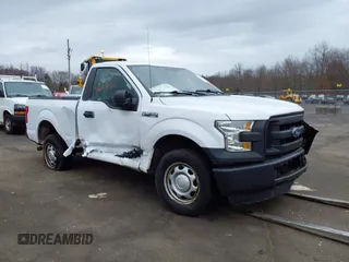 2016 Ford F-150 XL with VIN 1FTMF1EP5GKF21564, listed as a IAAI auction lot 41681825 with 129,064 mi miles and . Bid and sale history available at DreamBid. Image 1.
