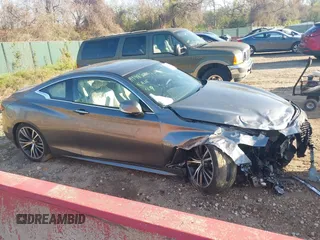 2017 Infiniti Q60 Sport with VIN JN1EV7EL1HM550902, listed as a IAAI auction lot 41989201 with 93,539 mi miles. Bid and sale history available at carsss.com. Image 13.