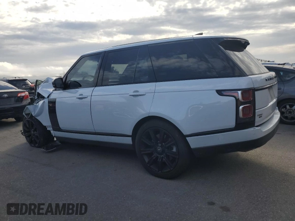 2021 Land Rover Range Rover z VIN SALGS4RY4MA420118, wystawiony jako Copart lot #45994815 z przebiegiem 48 284 mil mil oraz Szkoda całkowita • Salvage title. Historia ofert i sprzedaży dostępna na DreamBid. Obrazek 2.