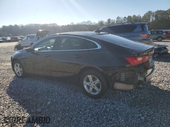 2020 Chevrolet Malibu LS with VIN 1G1ZB5STXLF025567, listed as a Copart auction lot 45166155 with 144,987 mi miles and Salvage Title. Bid and sale history available at DreamBid. Image 2.