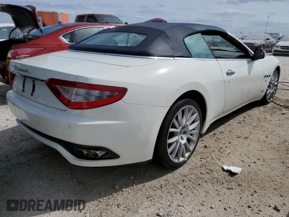2013 Maserati GranTurismo Sport with VIN ZAM45MMA9D0070109, listed as a Copart auction lot 75174884 with Not provided miles and Salvage title. Bid and sale history available at DreamBid. Image 3.