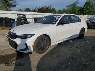 2024 BMW 3 Series 330i xDrive with VIN 3MW89FF03R8E11217, listed as a Copart auction lot 54965585 with 16,705 mi miles and Salvage title. Bid and sale history available at DreamBid. Image 1.