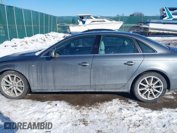 2015 Audi A4 Premium Plus with VIN WAUFFAFL6FN004207, listed as a IAAI auction lot 41639153 with 62,409 mi miles. Bid and sale history available at carsss.com. Image 15.