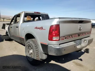 2011 Ram 2500 SLT with VIN 3D7TT2CT2BG509985, listed as a Copart auction lot 44637205 with 0 mi miles and Salvage Title. Bid and sale history available at carsss.com. Image 2.