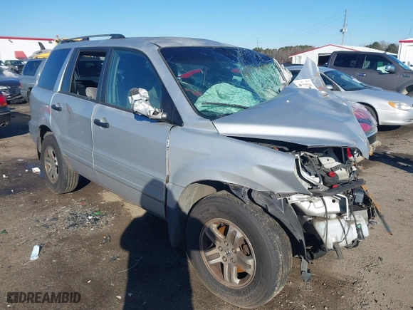 2004 Honda Pilot EX with VIN 2HKYF18464H512952, listed as a IAAI auction lot 41373720 with 306,406 mi miles. Bid and sale history available at carsss.com. Image 1.