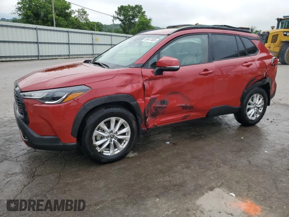 2024 Toyota Corolla Cross LE с VIN 7MUCAAAG8RV079557, выставлен на аукционе Copart как лот 56847465 с пробегом 17 146 миль миль и Списание • Salvage title. История ставок и продаж доступна на DreamBid. Изображение 1.