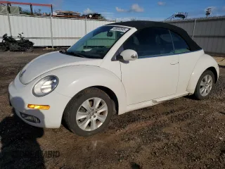 2009 Volkswagen Beetle S with VIN 3VWRF31Y49M406592, listed as a Copart auction lot 43830595 with 60,889 mi miles and Salvage Title. Bid and sale history available at DreamBid. Image 1.
