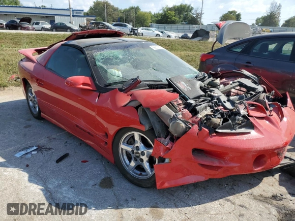 1999 Pontiac Firebird Formula with VIN 2G2FV22GXX2220910, listed as a Copart auction lot 71288224 with Not provided miles and Salvage title. Bid and sale history available at DreamBid. Image 4.