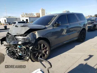 2023 Dodge Durango SRT Hellcat Premium with VIN 1C4SDJH91PC585475, listed as a Copart auction lot 82422984 with 6,195 mi miles and Salvage Title. Bid and sale history available at DreamBid. Image 1.
