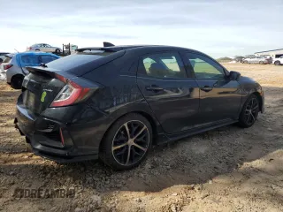 2021 Honda Civic Sport with VIN SHHFK7H42MU204230, listed as a Copart auction lot 50311665 with 86,675 mi miles and Salvage Title. Bid and sale history available at DreamBid. Image 3.