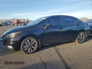 2020 Nissan Versa SR with VIN 3N1CN8FV6LL807004, listed as a Copart auction lot 86486324 with 91,391 mi miles and Salvage Title. Bid and sale history available at carsss.com. Image 1.