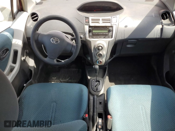 2007 Toyota Yaris with VIN JTDJT923475066457, listed as a Copart auction lot 51016275 with 192,050 mi miles and Salvage Title. Bid and sale history available at DreamBid. Image 8.
