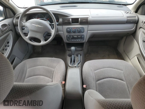 2005 Chrysler Sebring z VIN 1C3EL46X15N592581, wystawiony jako Copart lot #60159695 z przebiegiem 226 573 mil mil oraz Nie do naprawy • Non repairable. Historia ofert i sprzedaży dostępna na DreamBid. Obrazek 8.