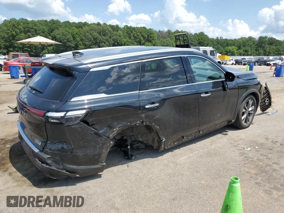 2024 Infiniti QX60 Luxe с VIN 5N1DL1FSXRC336222, выставлен на аукционе Copart как лот 66060274 с пробегом 30 504 миль миль и Списание • Salvage title. История ставок и продаж доступна на DreamBid. Изображение 3.