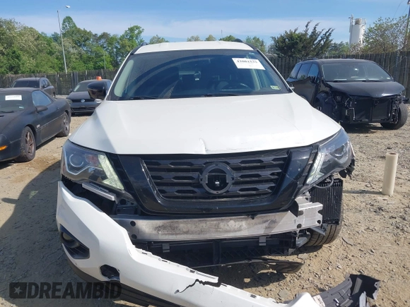 2018 Nissan Pathfinder SL with VIN 5N1DR2MNXJC661765, listed as a IAAI auction lot 42081533 with 87,299 mi miles. Bid and sale history available at carsss.com. Image 12.